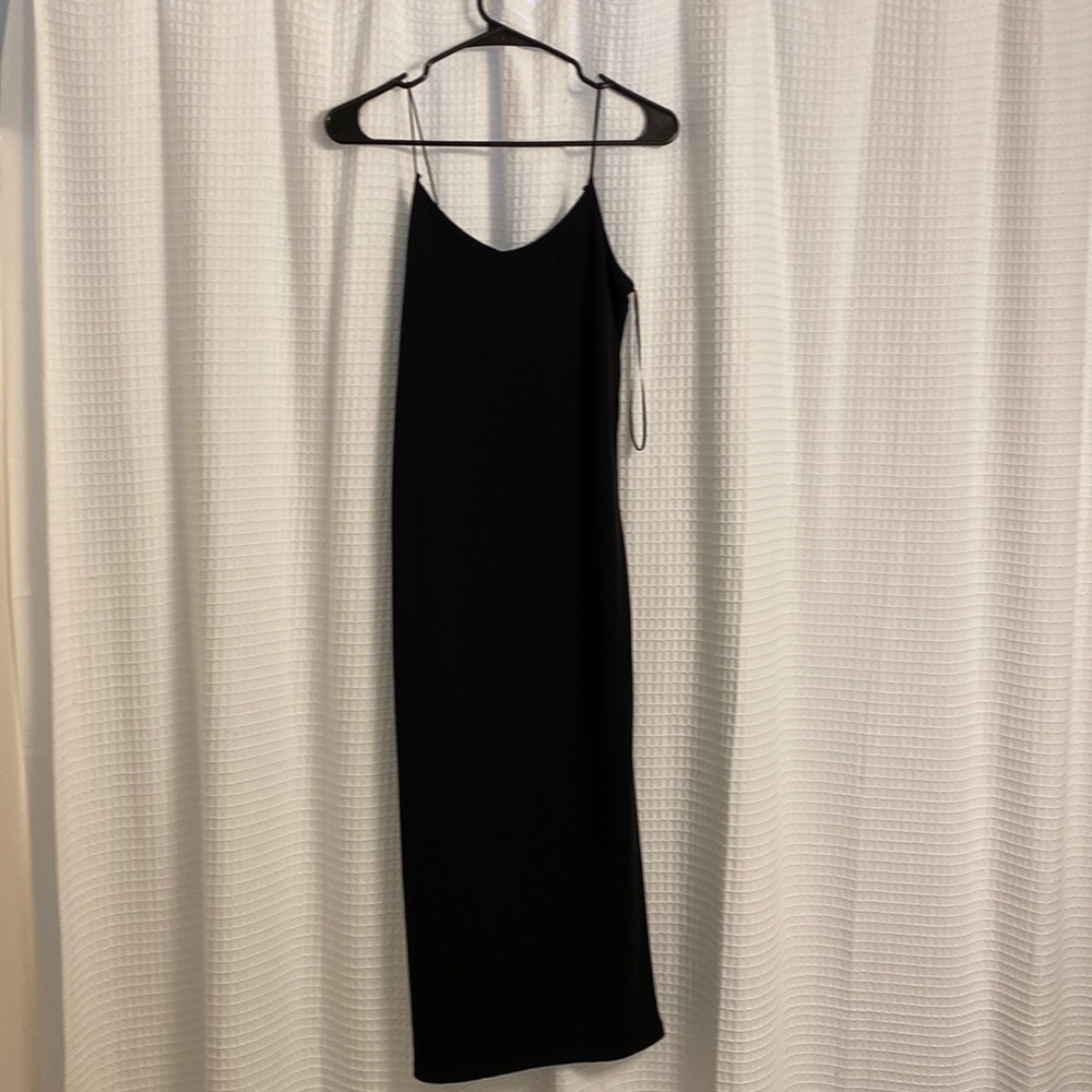 Zara Black MIDI Dress